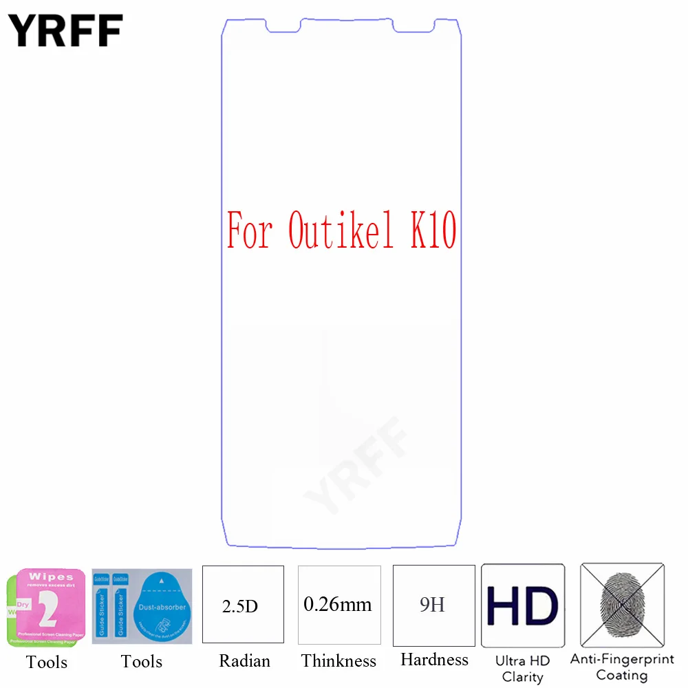 Закаленное стекло для защиты экрана Oukitel K12 K10 K9 K8 K7 K6 K5 K3 K10000 Pro/K6000 Plus/k8000 пленка из