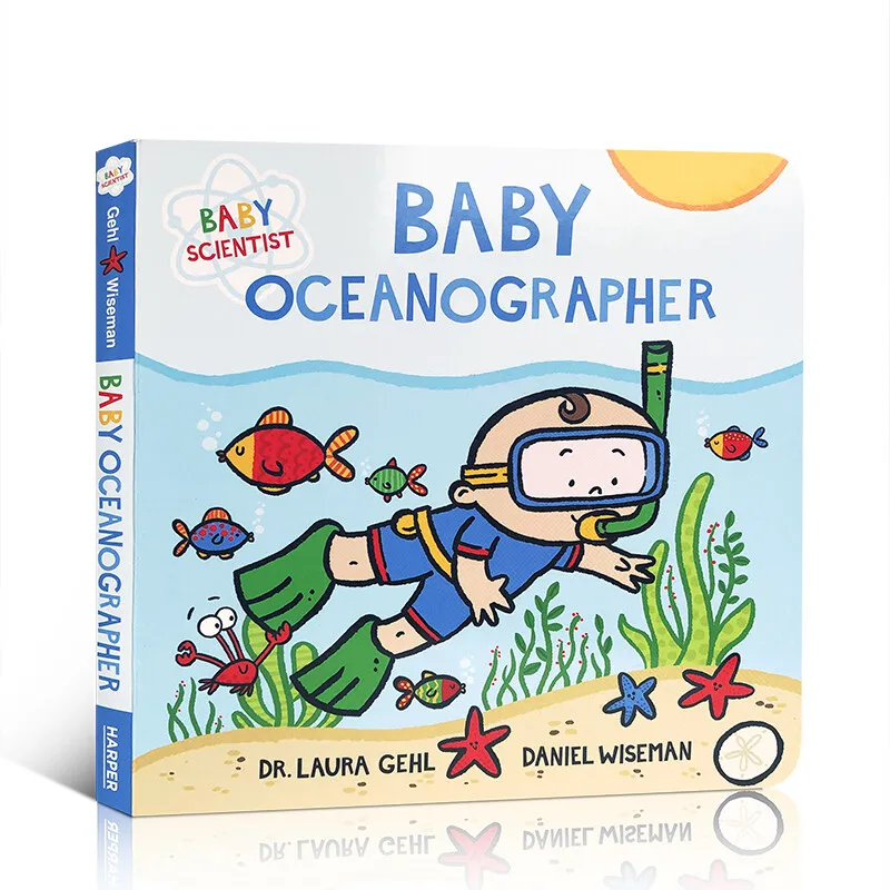 

Milu Original English Baby Oceanographer Children's Encyclopedia Picture Book Toddler STEM Popular Science Hardcover