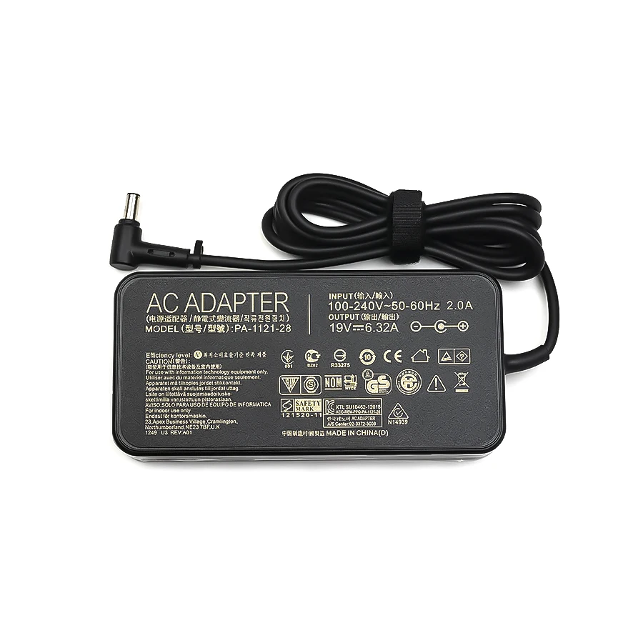 Фото Зарядное устройство для ноутбука 19V 6.32A 120W 6.0x3.7mm PA-1121-28 / ADP-120RH B / ADP-120ZB BB для Asus FX505GD FX505GE FX505DY №3