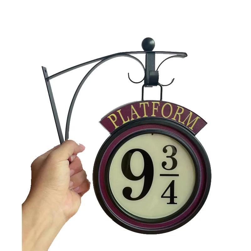

Aqumotic Hanging Lamp 9 3/4 Sign Station Night Light Harry Pot Ter Decoration Wall Decor Ornament for Kid Room