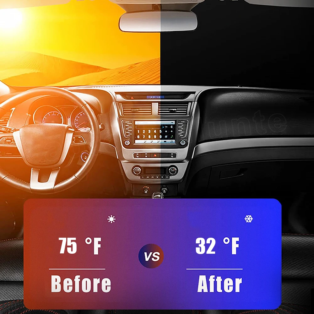 Фото Для Toyota Tacoma Corolla Camry Rav4 Chr 4Runner автомобильный солнцезащитный козырек на лобовое стекло, солнцезащитный козырек на переднее окно, автоматическая защита от ультрафиолета №3