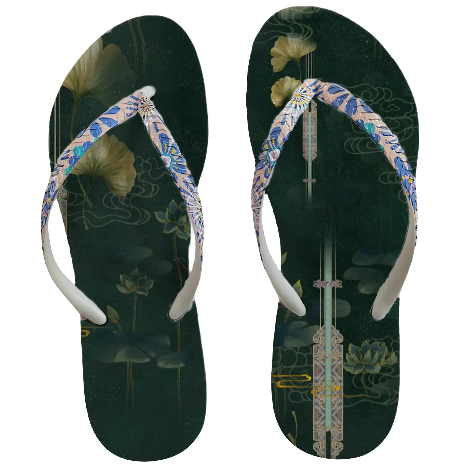 Сандалии пляжные женские летние шлепанцы на нескользящей подошве из ЭВА