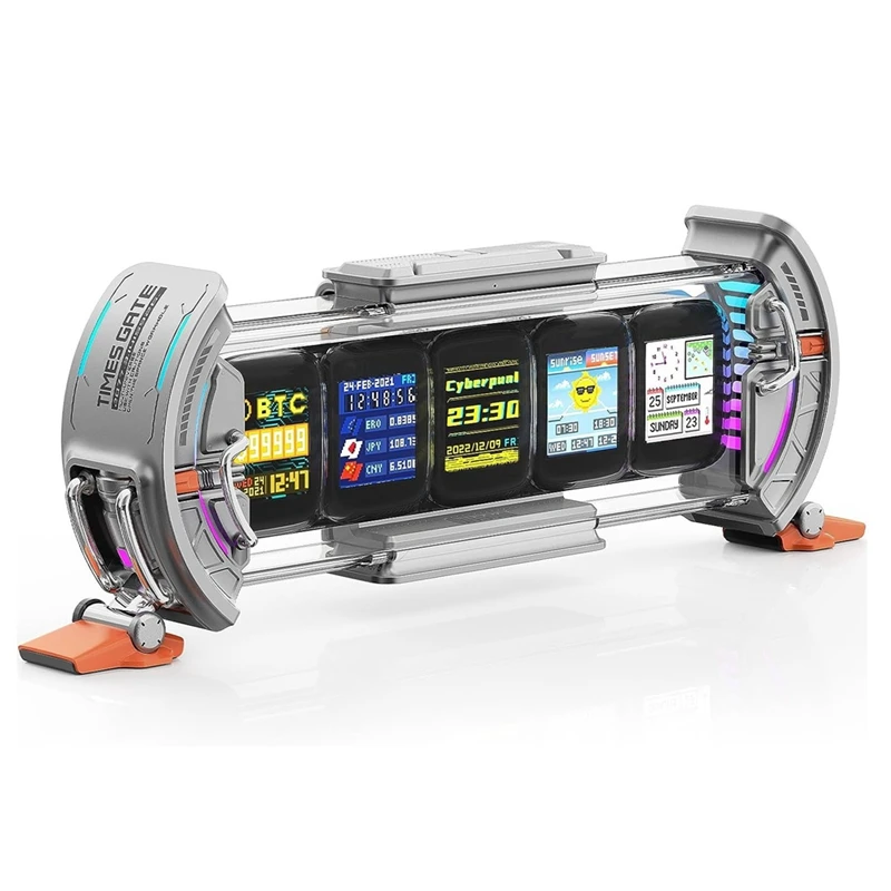 Цифровые часы для игровой настройки с управлением через приложение Smart Wi-Fi Connect