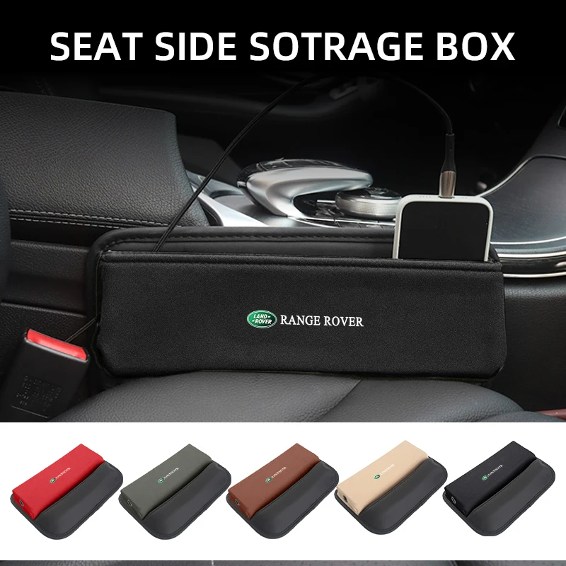 

Car Seat Gap Filler Organizer Suede Leather Car Seat Crevice Storage Car Accessories for Land Rover Discovery SV SVR Range Rover