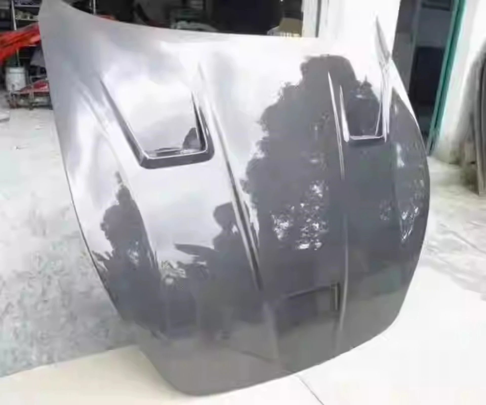 Cabron волоконная крышка двигателя в сборе для Maserati GT GTS бленда Модифицированная