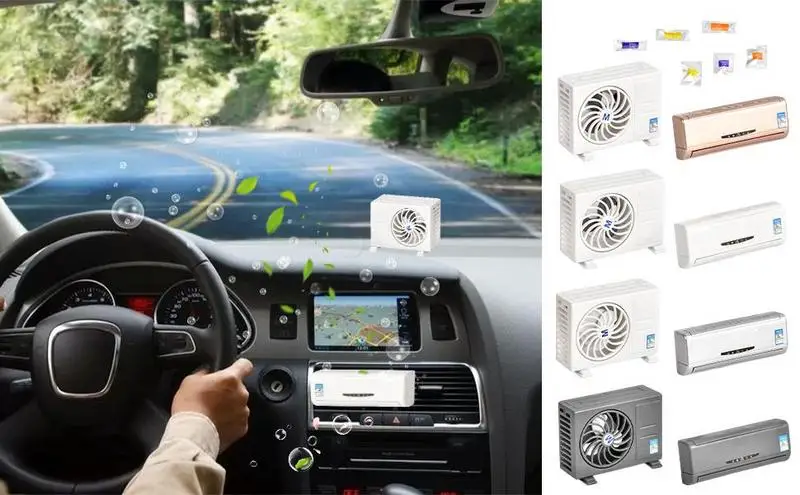 

Car Fresheners Air Conditioner Outlet Clips Aromatherapy Perfume Creative Fragrance Diffuser Car Accessories For SUV Truck