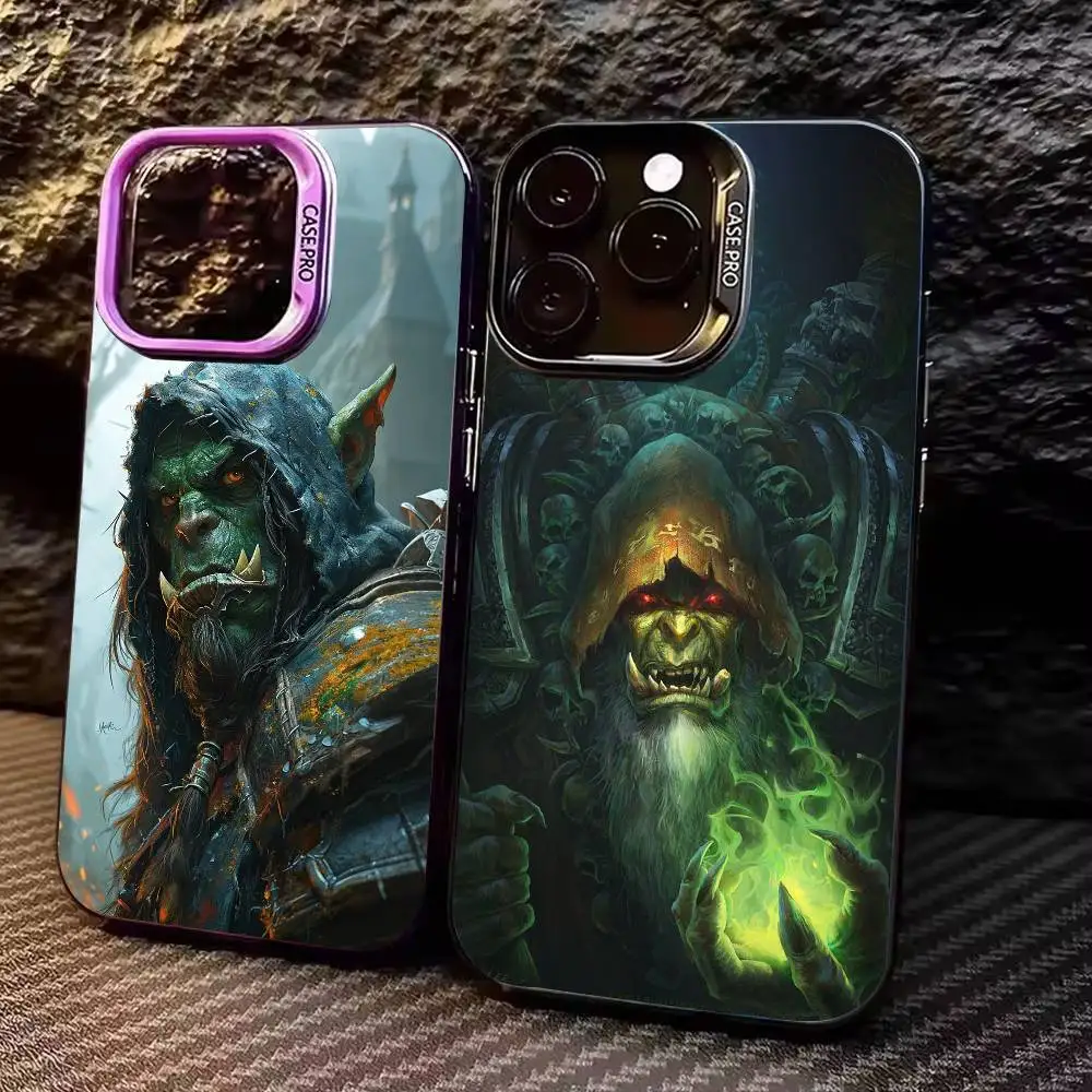 Фото Чехол для телефона Game WoW-World of Warcraft, цвет серебристый, для iPhone 17, 16, 11, 12, 13, 14, 15 Plus, Pro Max, XS №1