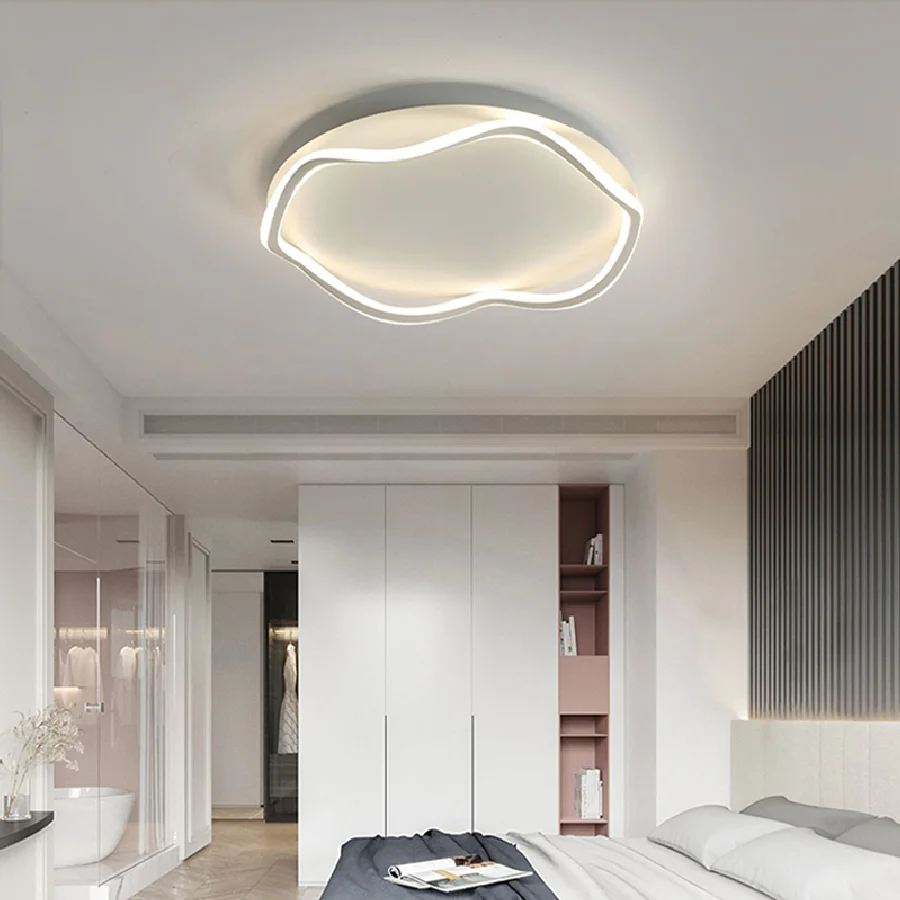 

2022 New style bedroom ceiling lamp Simple modern led room lamps Home master bedroom minimalist creative ins wind ceiling lamp