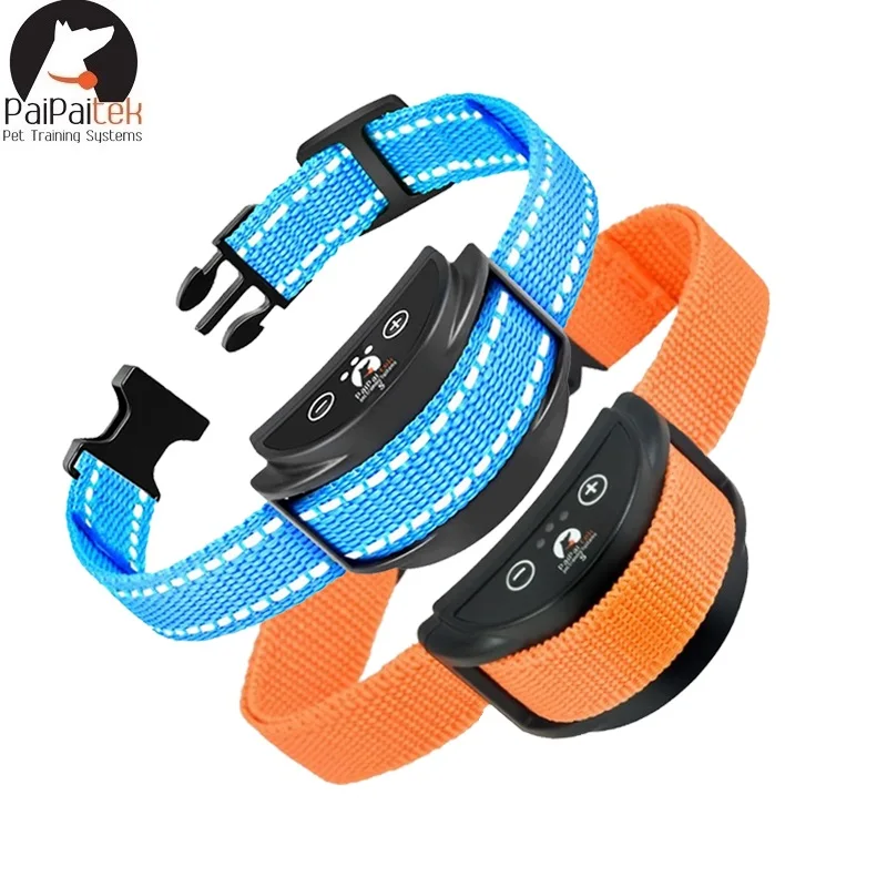 

Anti With Shock Dogs 1/2 Rechargeable Barking No Collar Bark 5 Medium Dog Bark Pack Large Collar Small For Sensitivity, Collar,