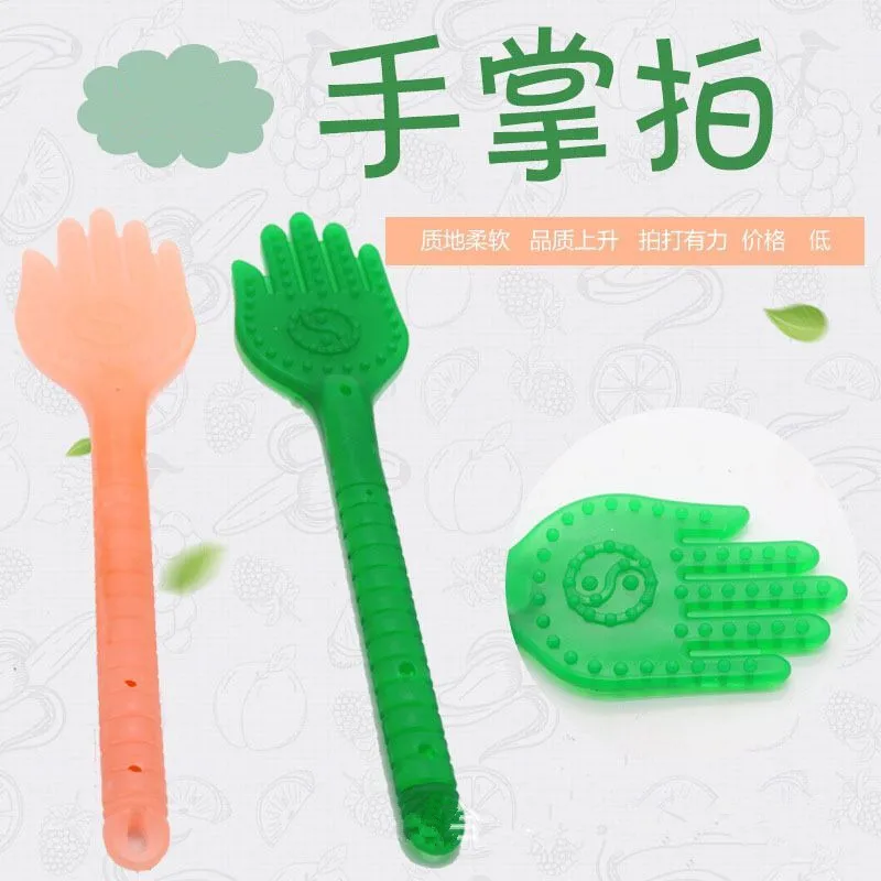 

Health Beat Tapping Back Silicone Knock Body Hammer Clapper Meridian Shoot Fitness Massage Stick Pat Massager Care Tools