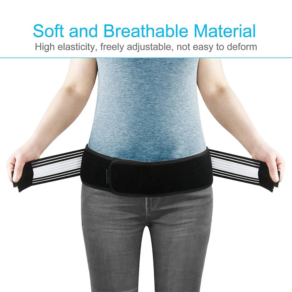

Men Women Sacroiliac SI Joint Hip Belt Breathable Anti-Slip Pelvic Support Brace Pain Reli-ef for Leg Pain Stabilizing