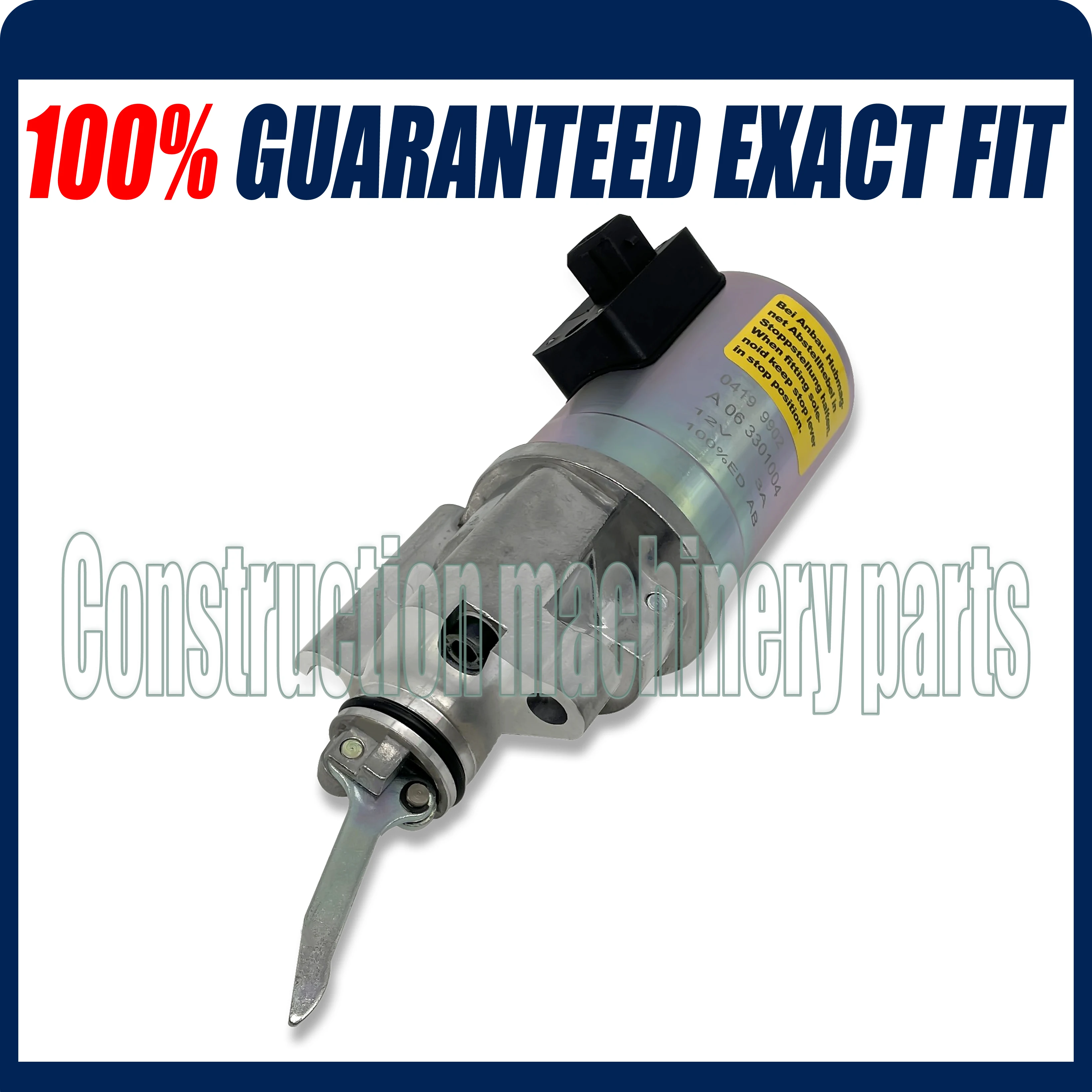 Высококачественный стоп-соленоид 12 В 0419 9902 для двигателя Deutz BFM2012 BFM1013 04199902