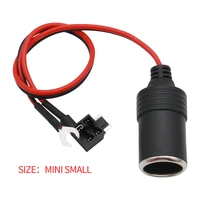 car accessories universal dc 12v cigarette lighter seat power connection outdoors fuse for storage battery adapter plug socket