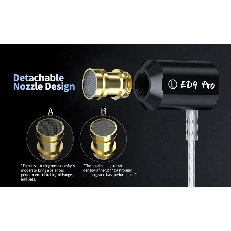 Наушники-вкладыши KZ ED9 PRO ED9PRO