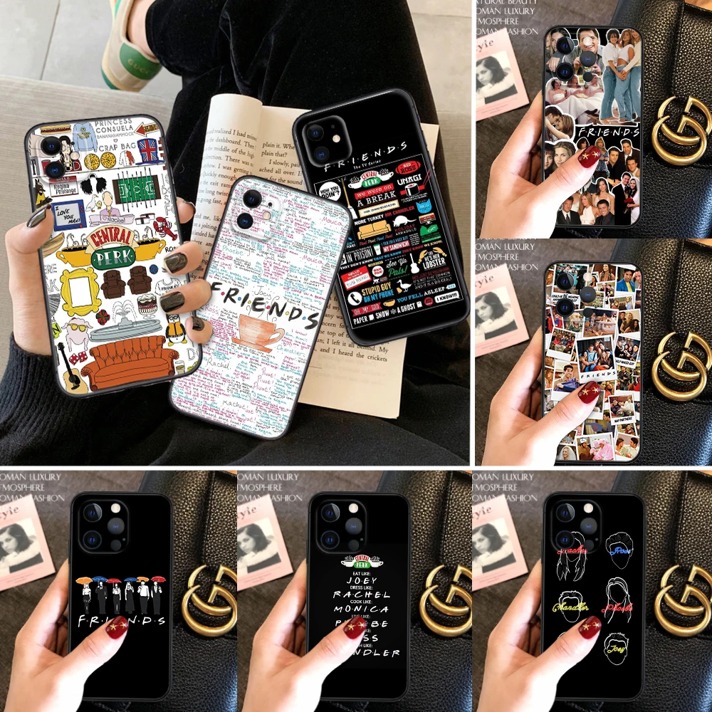 T199 Friends Season TV Мягкий чехол для Redmi Note 11 11S 10 10T Pro Max 10S 9T 9 9S 8 8T 7 Xiaomi Mi 11I 12 12X