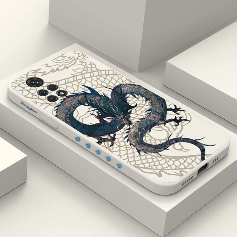 

Royal Dragon Phone Case For Xiaomi Redmi Note 12 11 11S 10 10S 9S 9 Pro Plus 10C 4G 5G Mi 12T 11T 13 Lite Poco X5 F5 Soft Cover