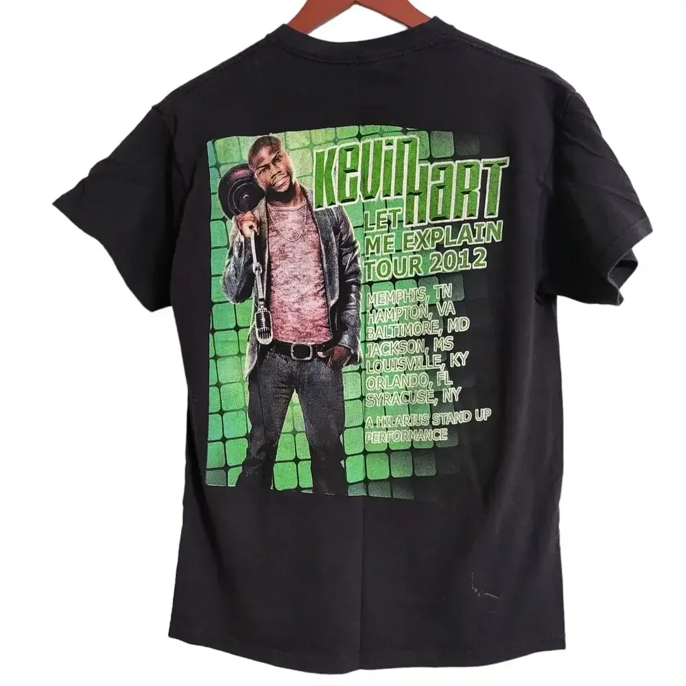 Кевин Харт позвольте мне объяснить Тур 2012 футболка Размер Средний M редкий az