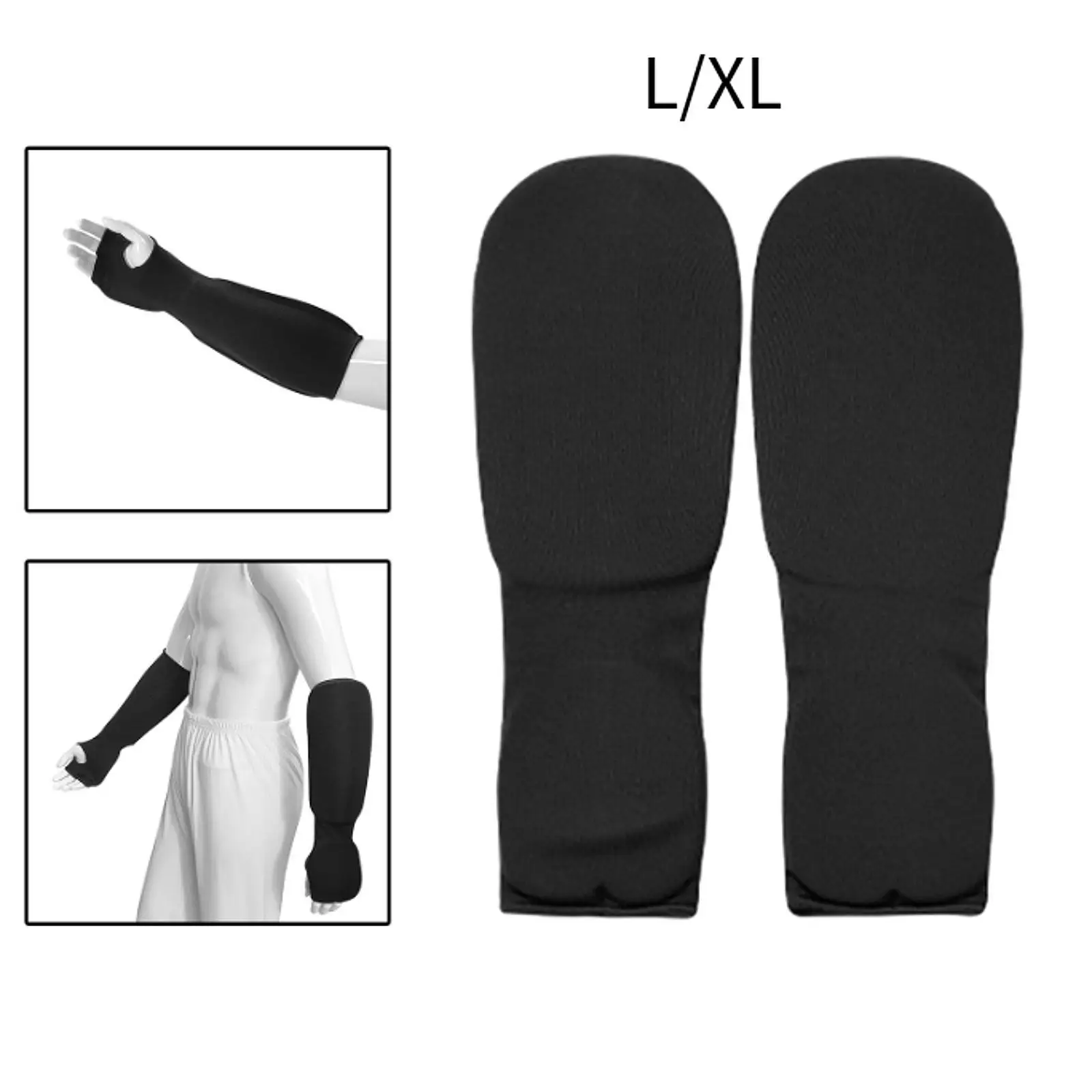 Защита предплечья кулака защитное снаряжение мягкие рукава для рук карате матча