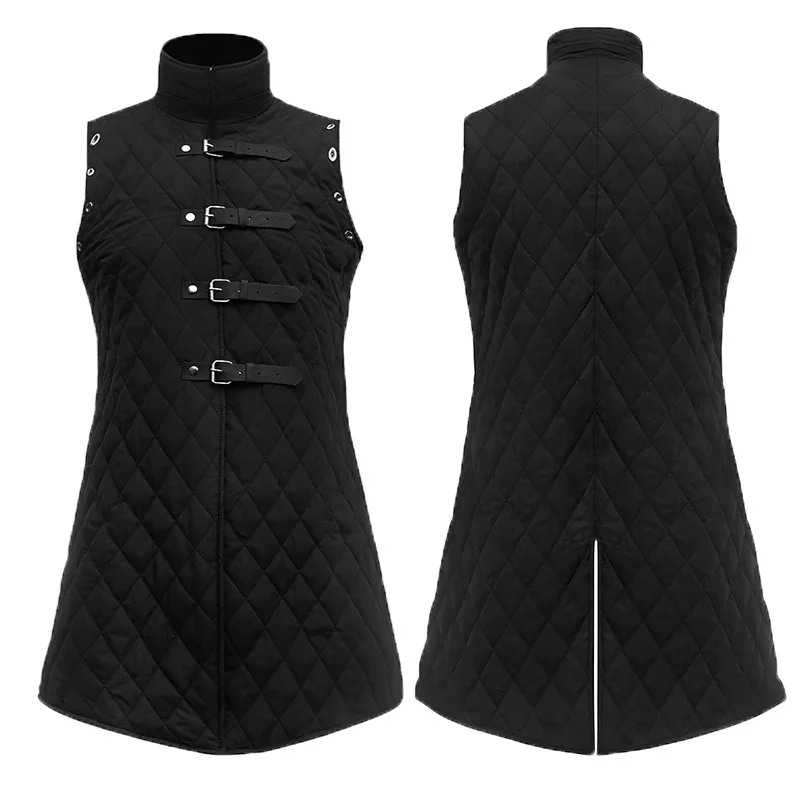 Костюм Gambeson армированный жилет Aketon пальто в средневековом стиле викингов яркий