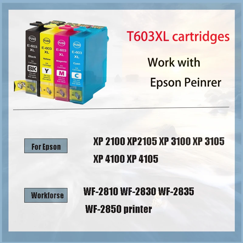 Совместимый чернильный картридж Vliaxh T603 T603XL для Epson