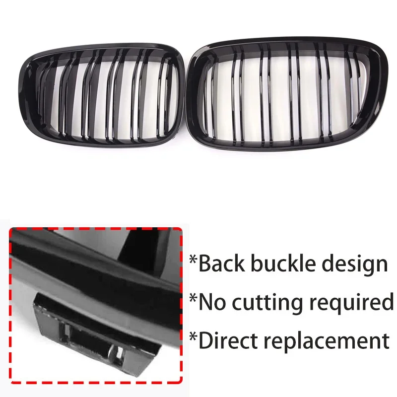 Передний бампер автомобиля решетка почек гоночные грили для BMW F07 5 серии Gran Tourism