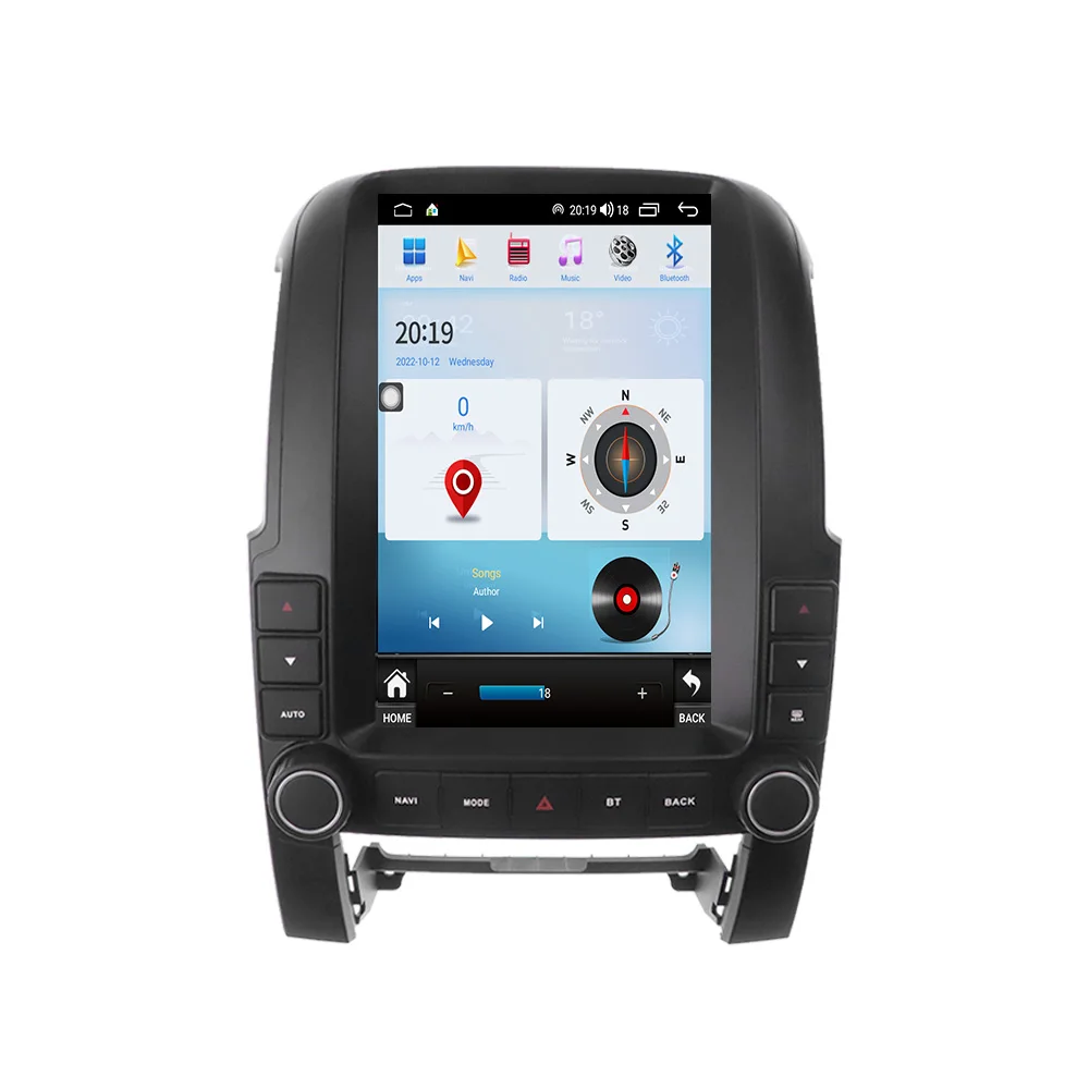Вертикальный автомобильный мультимедийный Android для Kia Sorento 2009 2010 2011 2012