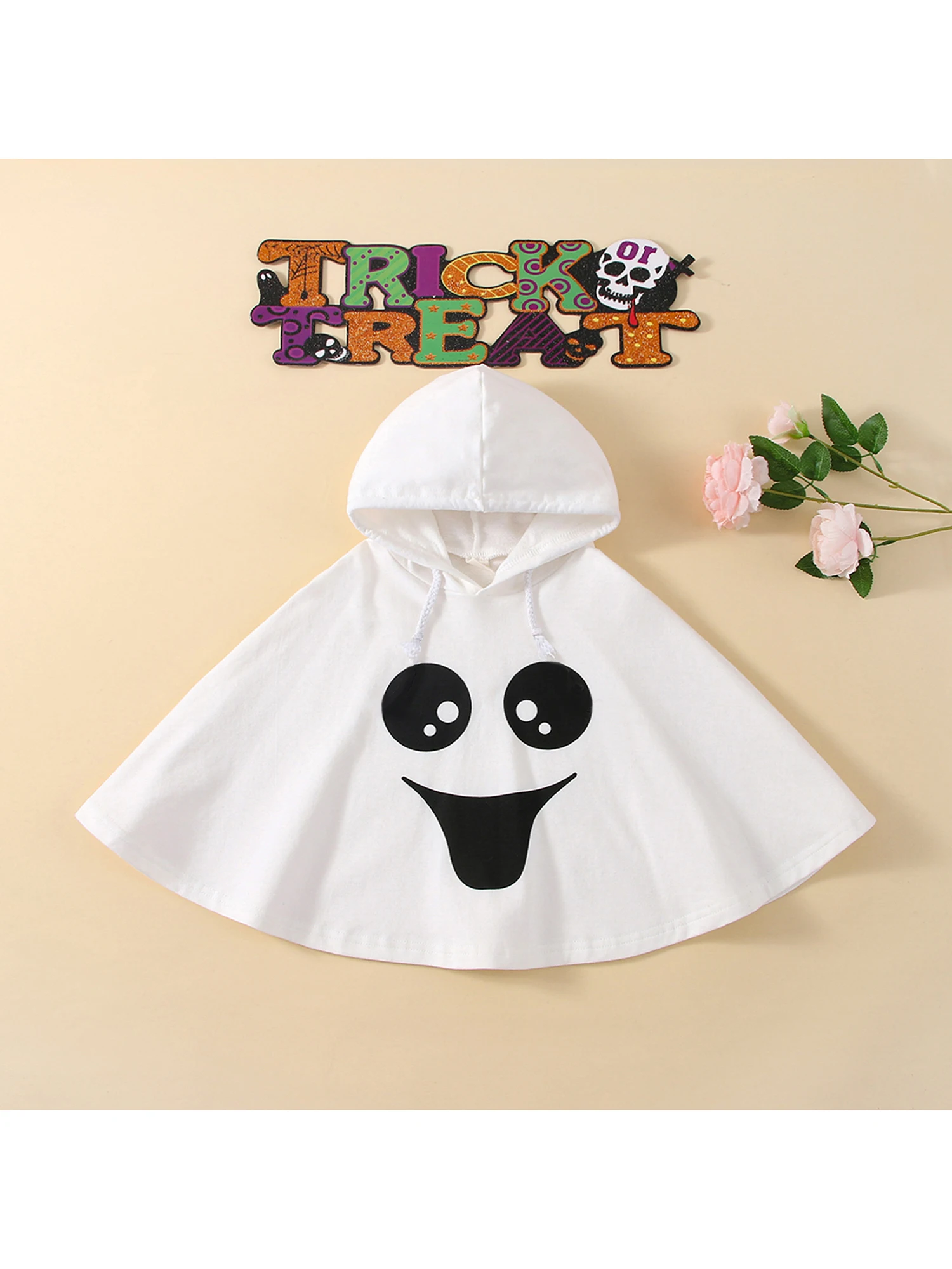 

Halloween Pumpkin Costume for Infant Toddler Boys Girls Cute Orange Jack-O -Lantern Cosplay Outfit with Hat and Cape for Party