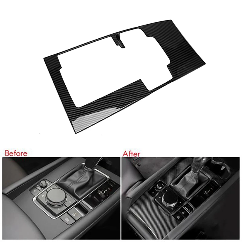 

Auto Central Gear Panel Control Panel Decal Car Interior Modification For Mazda 3 Axela 2019-2021 RHD