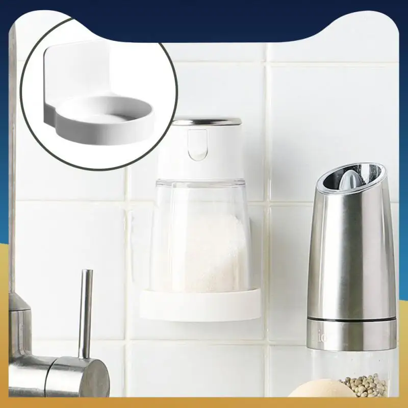 

Wall-mounted Bottle Rack Abs Material Bottle Holder Facial Cleanser Bottle Storage Rack Bathroom Rack Bathroom Holder Punch-free