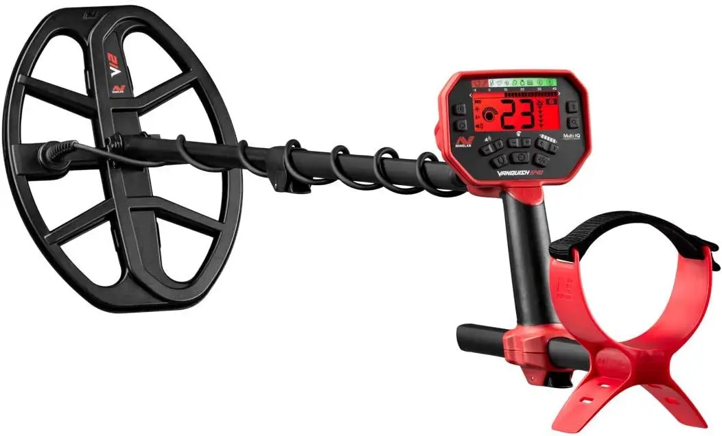 

540 Pro-Pack Multi-Frequency Metal Detector for Adults with V12 12"x9" & V8 8"x5" Double-D Waterproof Coils