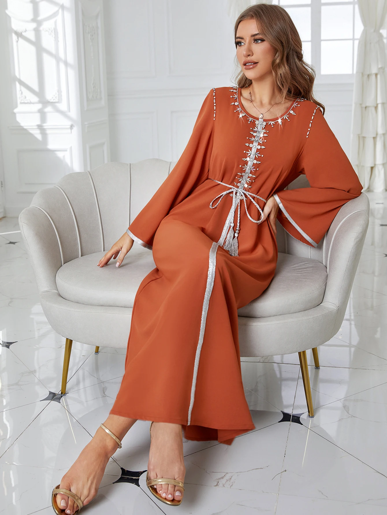 Abaya Dubai Arabic Turkey Islam Muslim Dress Kaftans African Dresses For Women Robes Moroccan Caftan Femme Musulmane Ramadan