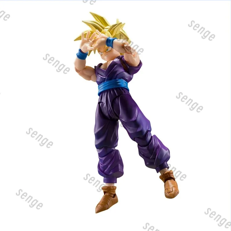 Фото 【Оригинальный товар, в наличии】Фигурка Bandai SHF Super Saiyan Son Gohan - The Warrior Beyond Goku - коллекционная фигурка в подарок №5