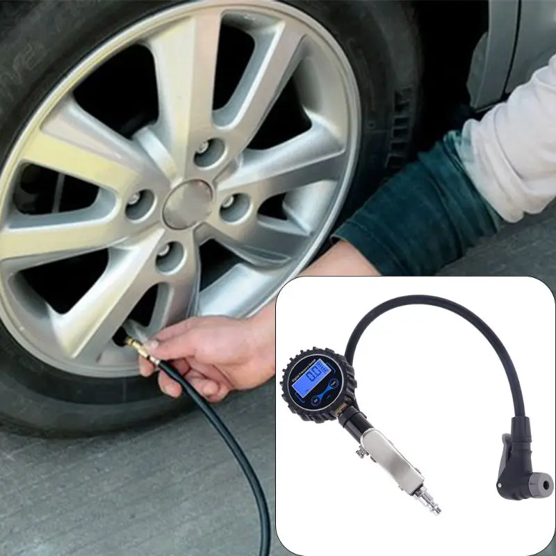 

200 (0.5 Res) Heavy Duty Digital Tire Inflator Air Compressor Accessories DropShipping