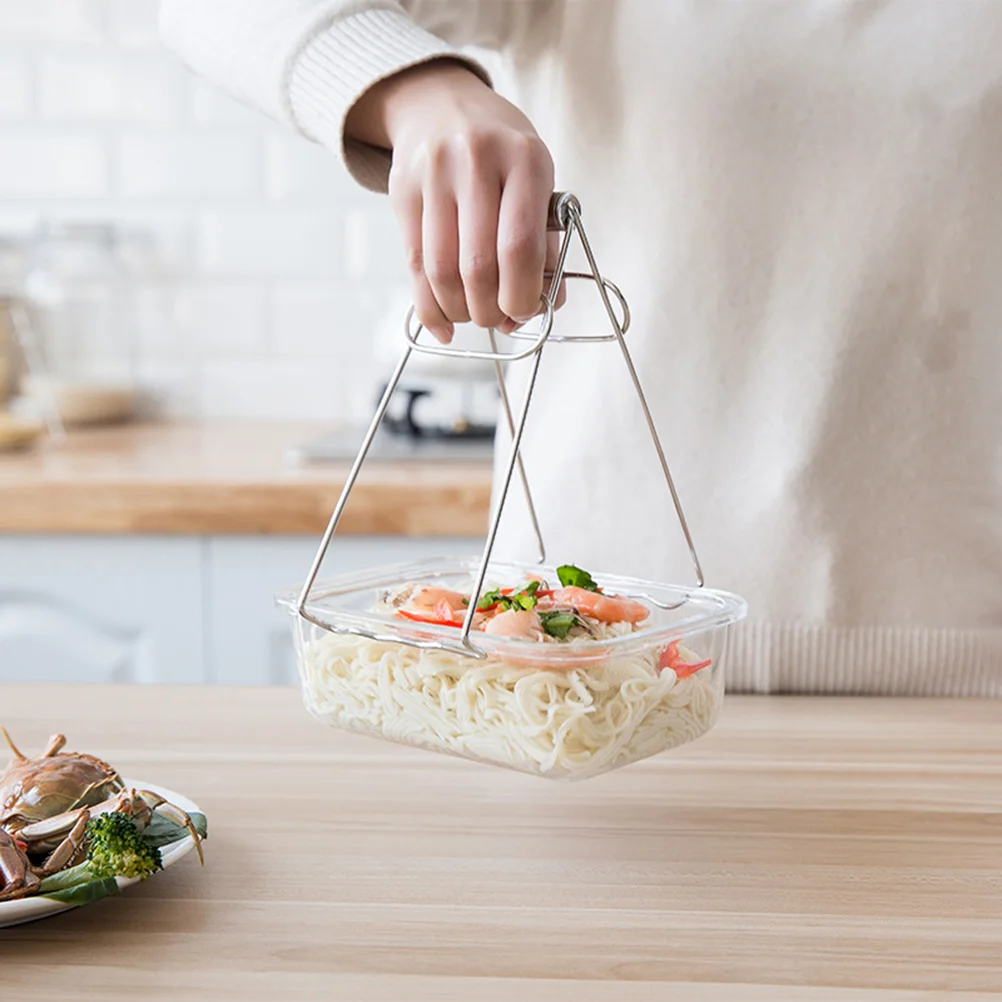 

Kitchen Gadgets Kitchen Plate Clamp Kitchen Dish Clip Plate Retriever Tongs Plate Clamp Tongs Pizza Tray Clip