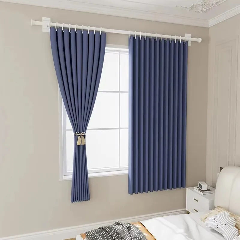 Белая занавеска прозрачная занавеска простая световая занавеска оконная ...