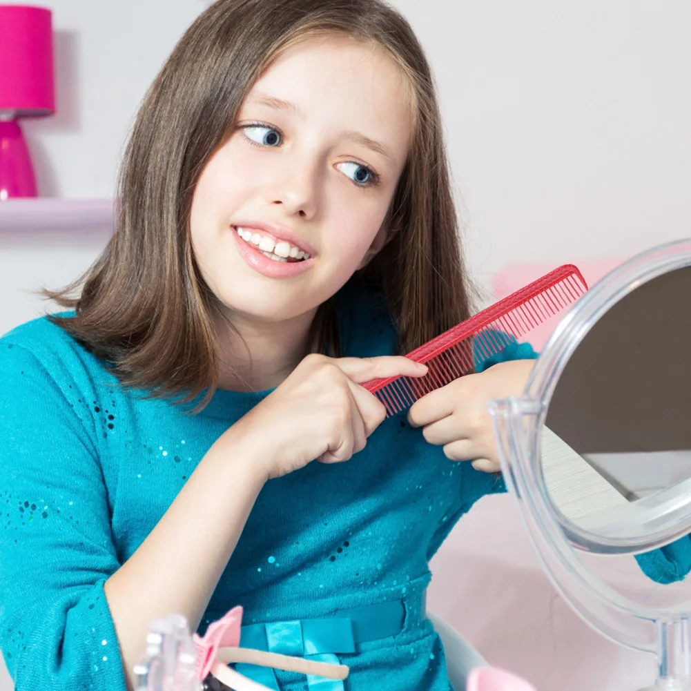 

Пластиковые аксессуары для укладки волос, щетка для волос, Антистатическая Расческа для парикмахерской, портативные элементы безопасности...