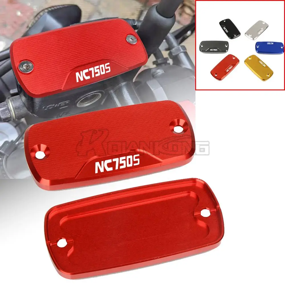 

For Honda NC 750 S all year Motorcycle Accessorie Aluminum Front Brake Fluid Reservoir Cap Cover Protection NC 750S NC750S 2020