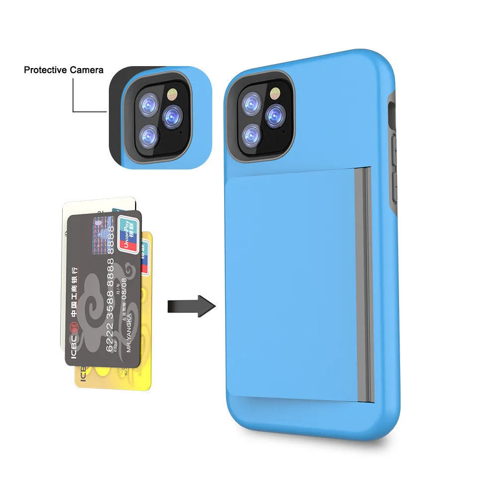 

Candy Color Case For iPhone 14 13 12 11 Pro 7 8 Plus 6 6s X XS MAX XR Case Armor Card Slot Cover for iPhone 11 11Pro 11Pro Max