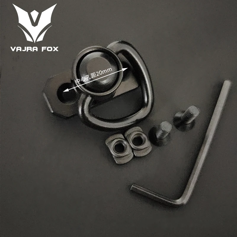 

MLOK Quick Detach Release QD Tactical Strap Sling Swivel Scope Mount Adapters Hunting Accessories