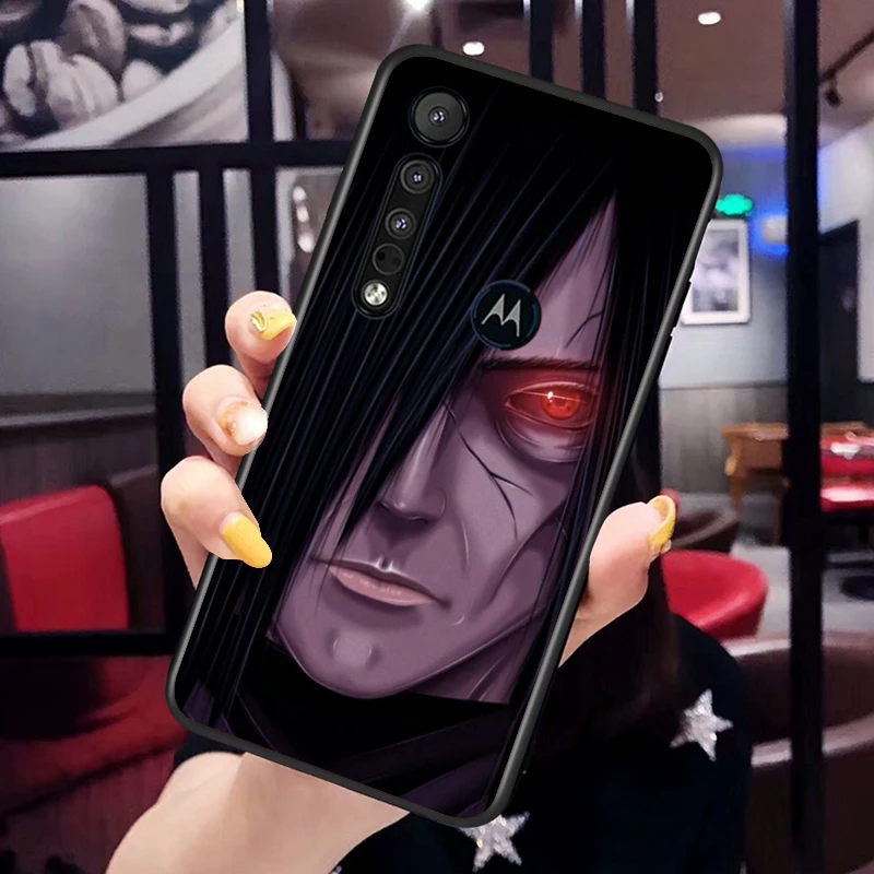naruto kakashi cartoon role for motorola moto g g60 g60s g50 g40 g9 g10 e7i e6s power edge 20 e20 2021 x3 s pro black phone case free global shipping