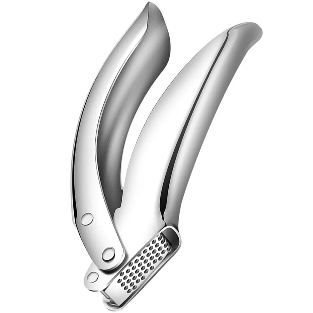 

Garlic Crusher Kitchen Ginger Press Squeezer Presser Grater Gadget Tool Cuber Peeler Manual Chili Mincer Hand