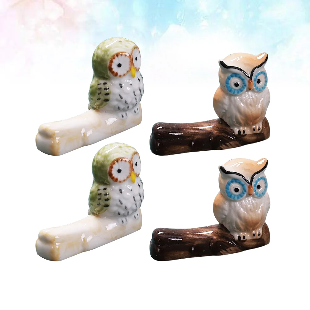 

Rest Chopsticks Ceramic Holder Stand Chopstick Spoon Rack Fork Holders Tableware Rests Dinner Pillow Utensil Kitchenwarestyle