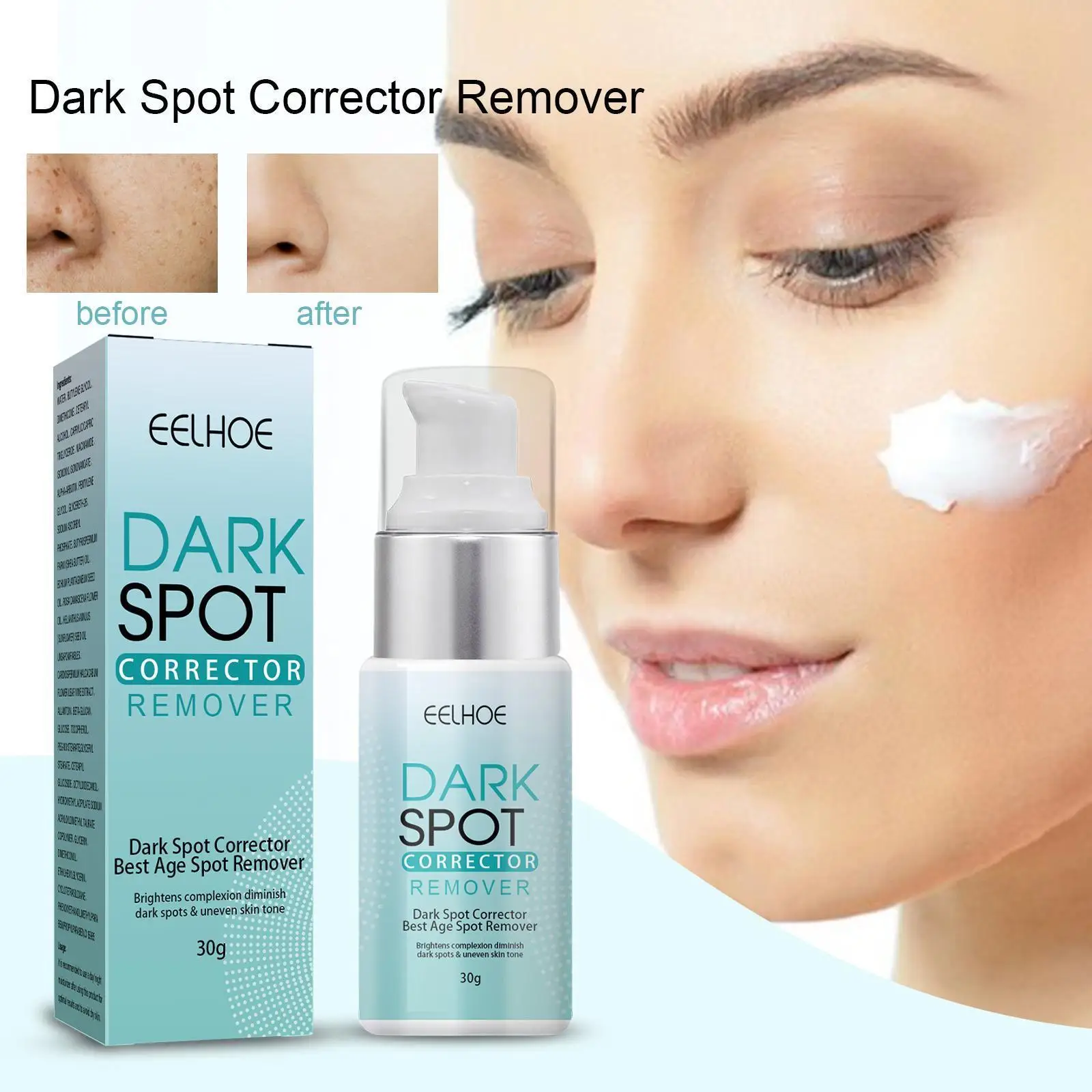 

30ml Dark Spot Remover Corrector Age Spot Freckle Removal Repair Care Skin Moisturizing Emulsion Whitening Anti-Aging C8I0