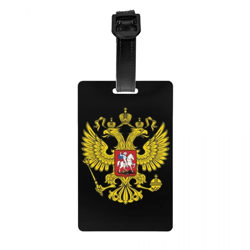 

Герб России под заказ, бирка для багажа с именной карточкой, эмблемой Российской Федерации, Обложка, бирка для удостоверения личности для дорожной сумки, чемодана