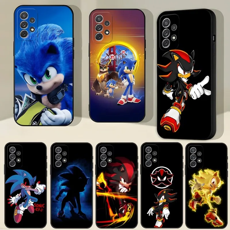 Supersonic-S-Sonic-Game Phone Case For Samsung Galaxy S23 S22 S10 S20 S30 S21 S8 S9 Pro Plus Ultra Fe Design Back Cover