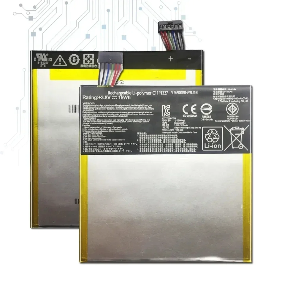 Аккумулятор для планшета C11P1327 Asus Fonepad 7 FE170CG ME170C FE170 Fonepad7 K017 K012 3910 мАч