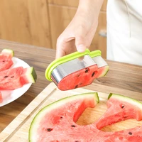 creative watermelon slicer cutter summer simple popsicle shape mold watermelon slice mold fruit tools kitchen accessories