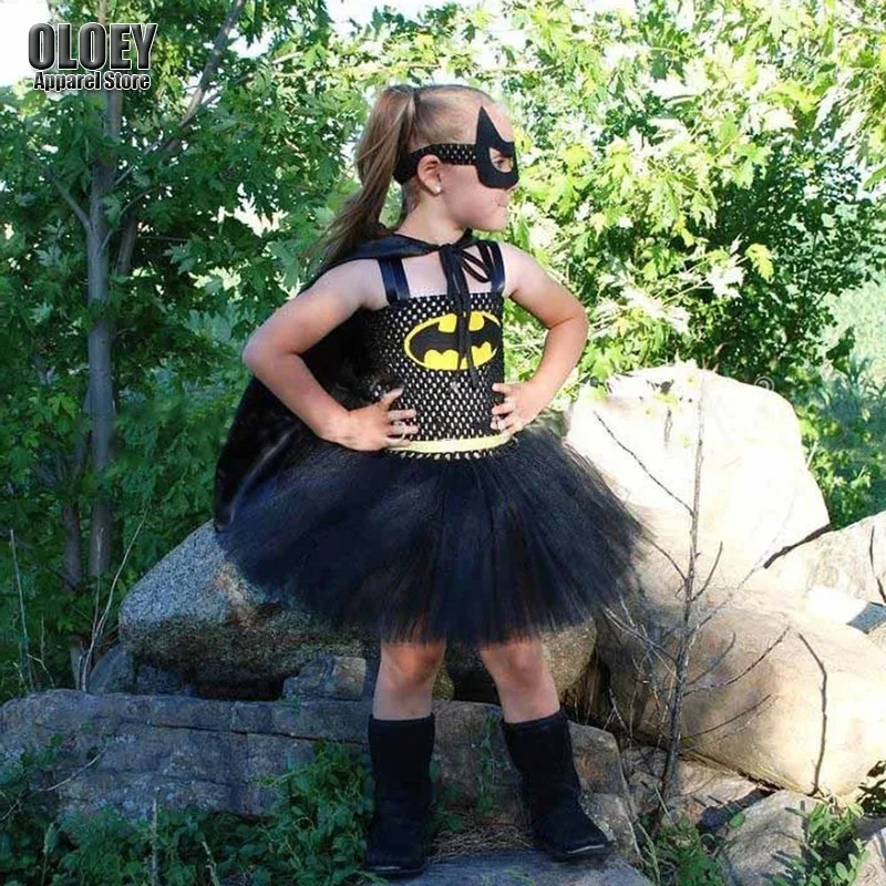 Для девочек с аниме-рисунком вечерние Сетчатое платье детский костюм для