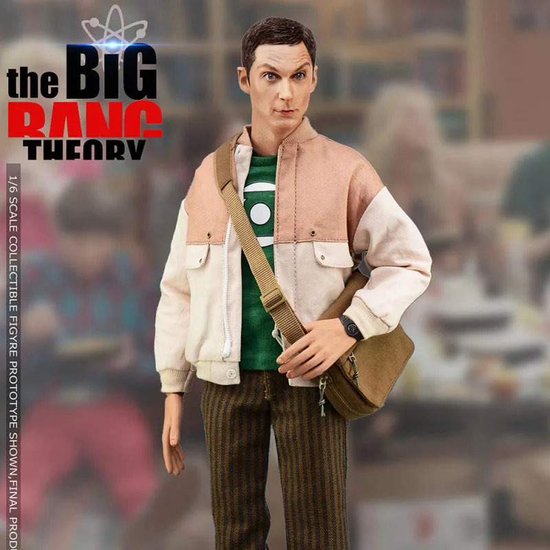 

Bbk Bbk06 1/6 Scale Collectible Figure Genius Scientist Sheldon Full Set Dolls 12Inch Action Figure Body Toys