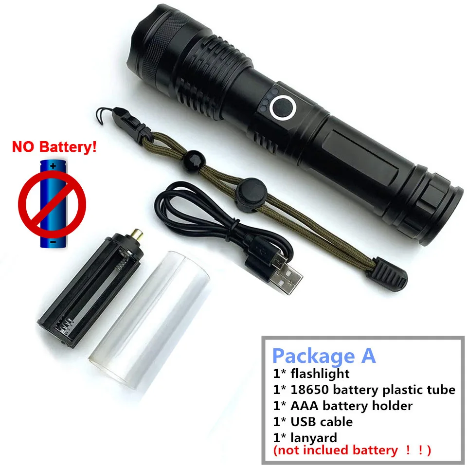 

Фонарик ASORT XHP70 8000 Лм